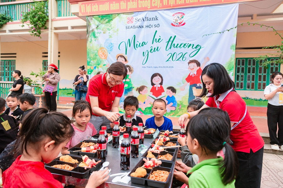 Từ những điều giản dị, vun đắp mùa hè yêu thương