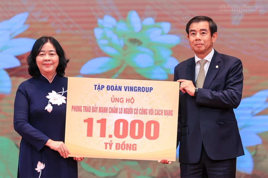 Gần 12.000 tỷ đồng ủng hộ phong trào đẩy mạnh chăm lo người có công với cách mạng