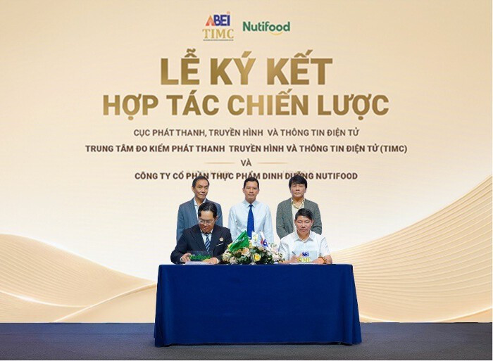 Nutifood và Cục Phát thanh, Truyền hình và Thông tin điện tử hợp tác chiến lược phát triển nguồn nhân lực số