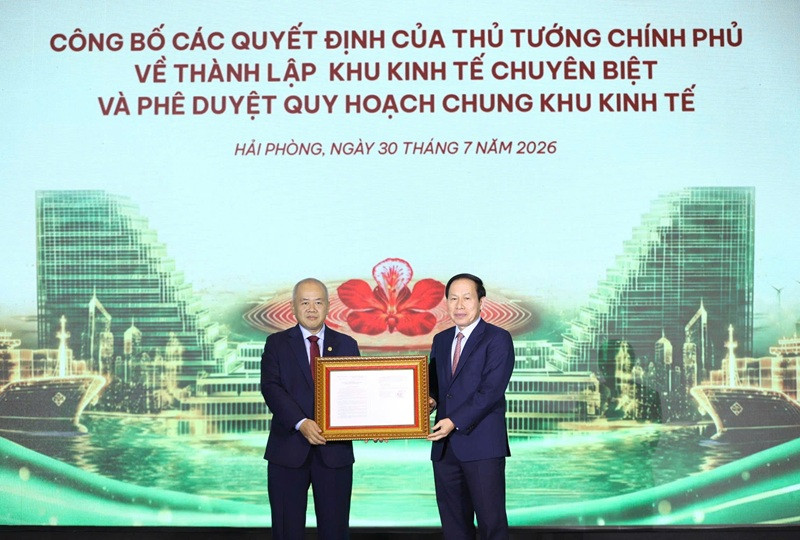 Khu thương mại tự do Hải Phòng sẽ trở thành hình mẫu về tổ chức không gian phát triển