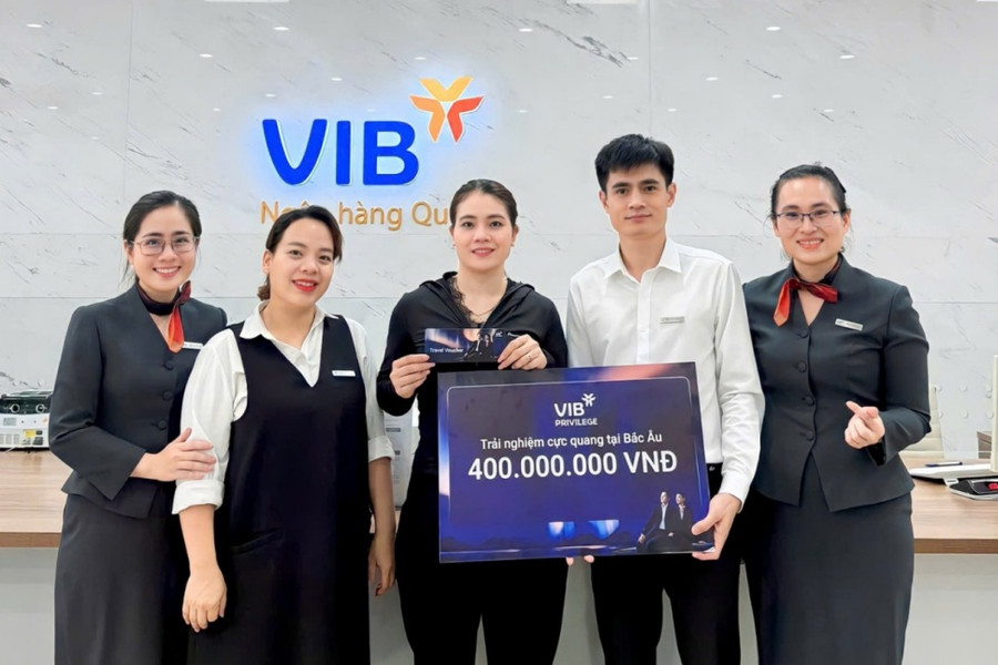 "Chạm ánh cực quang": Hành trình đưa người dùng VIB Privilege Banking đến trải nghiệm không thể lặp lại