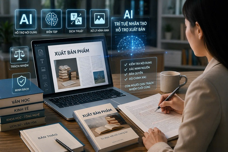 Xuất bản thời AI: Cần xác lập rõ trách nhiệm