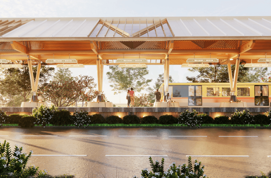 Khi nhà ga không chỉ là nơi dừng chân: Tuyến LRT Phú Quốc kể câu chuyện Việt Nam bằng kiến trúc