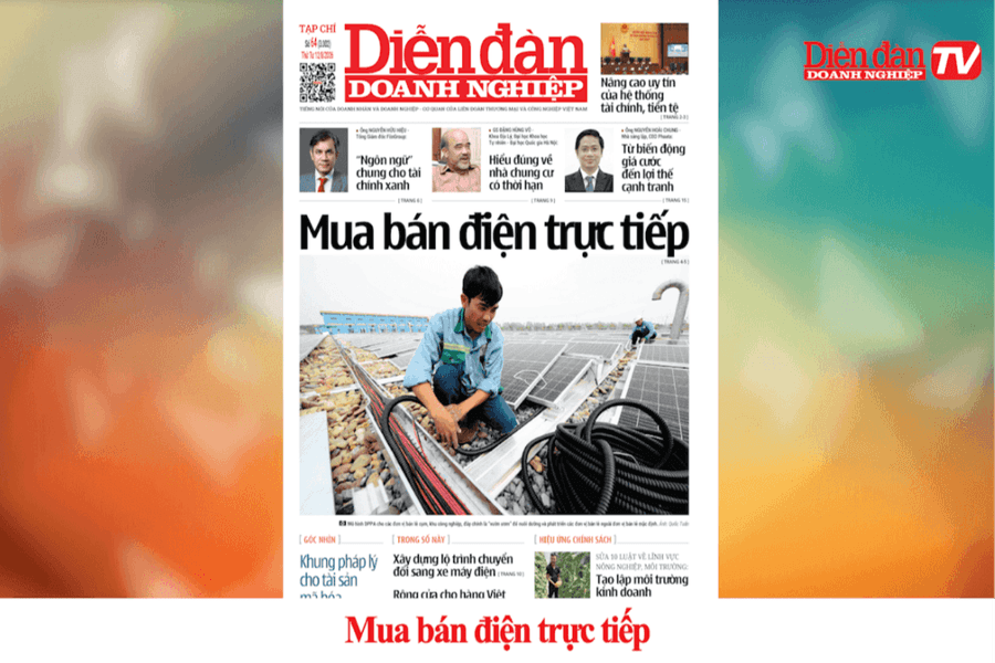 DIỄN ĐÀN DOANH NGHIỆP SỐ 64: Mua bán điện trực tiếp