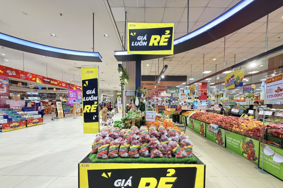 AEON tiếp tục duy trì giá tốt toàn hệ thống, đồng hành cùng người tiêu dùng vượt áp lực chi phí