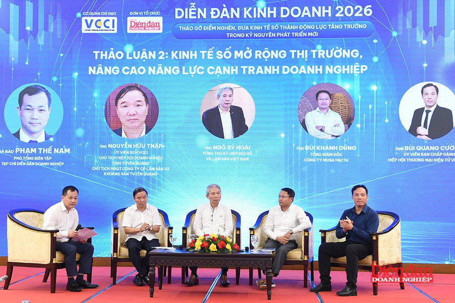DIỄN ĐÀN KINH DOANH 2026: Doanh nghiệp trước cơ hội bứt phá từ kinh tế số