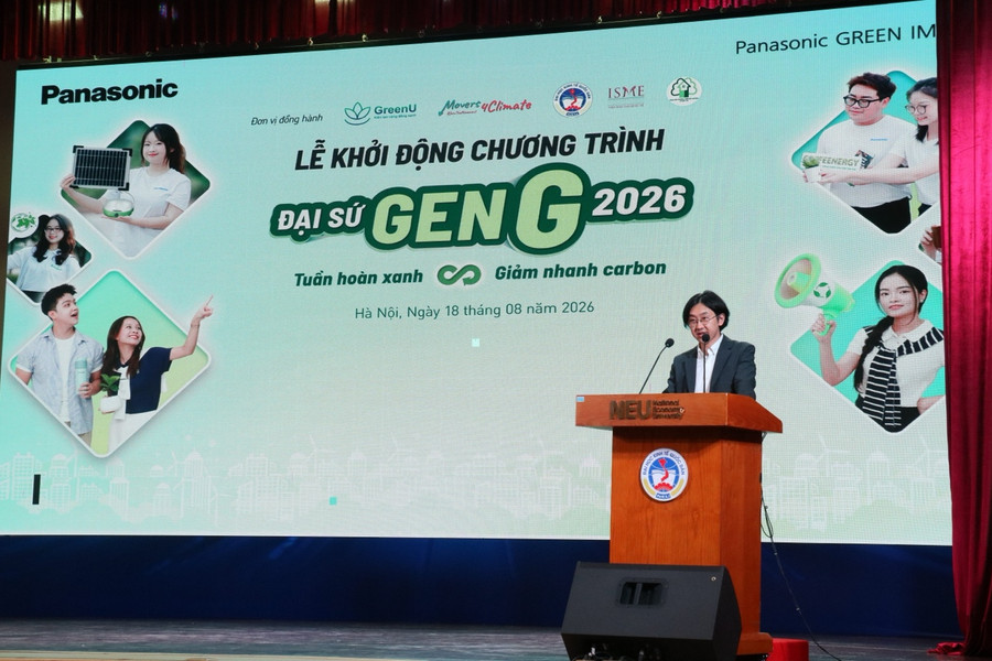 Panasonic khởi động Đại sứ Gen G 2026 mùa 4, hỗ trợ người trẻ triển khai sáng kiến xanh