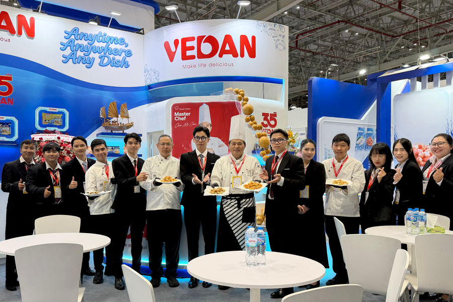 Vedan thúc đẩy giá trị gia tăng cho ngành thực phẩm đông lạnh tại Vietfish 2026