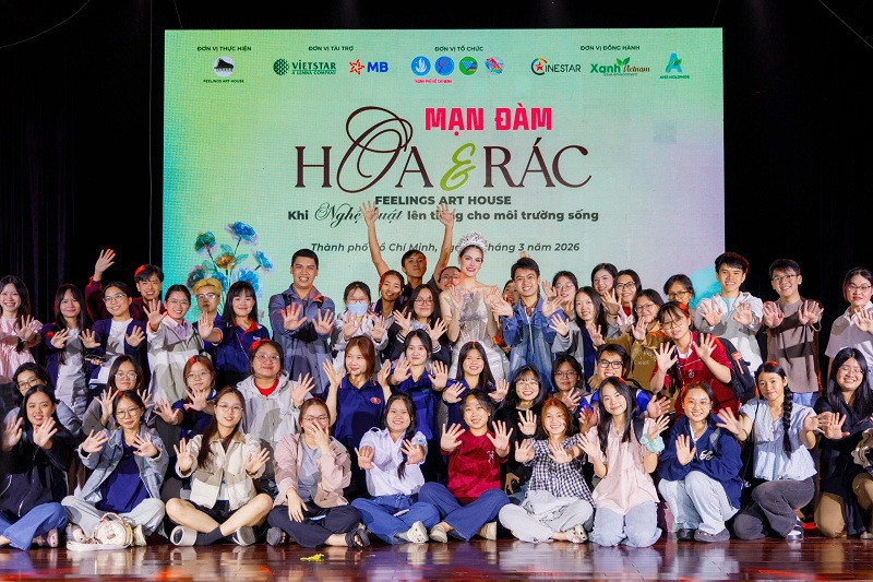 MB đồng hành cùng “Hoa và Rác 2026”, lan tỏa lối sống xanh qua nghệ thuật tái chế