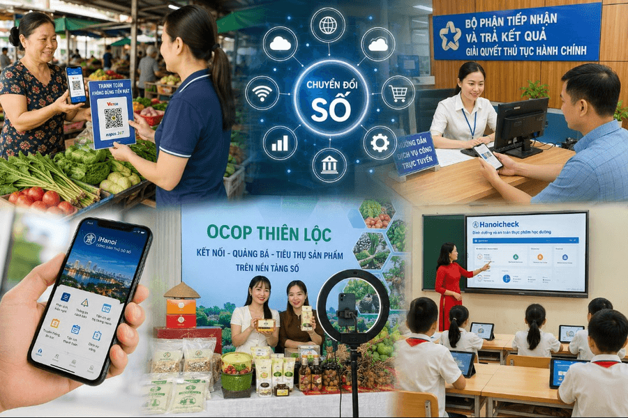 Thiên Lộc đẩy mạnh chuyển đổi số trong đời sống và sản xuất