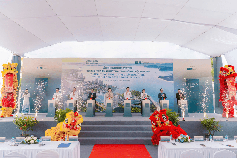 BIM Land tăng tốc dự án Prima Bay tại Khu đô thị vịnh biển Halong Marina trước thềm vận hội mới