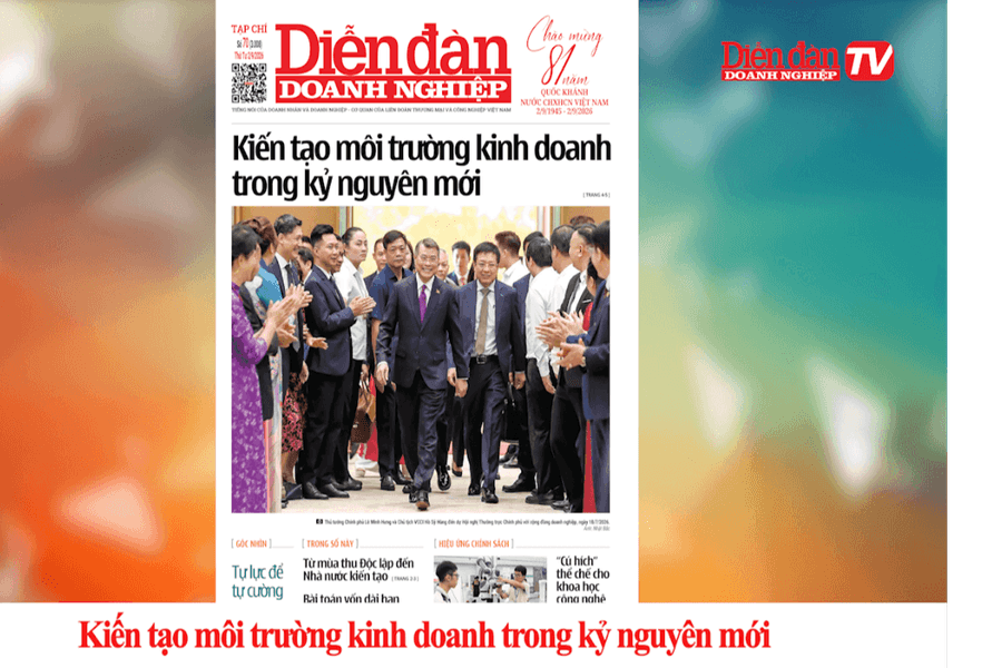 DIỄN ĐÀN DOANH NGHIỆP SỐ 70: Kiến tạo môi trường kinh doanh trong kỷ nguyên mới