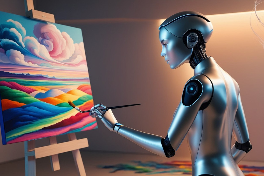 AI "khuấy động" ngành sáng tạo