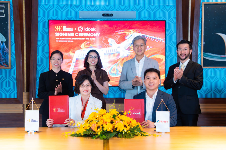 Sun Hospitality & Entertainment (Sun Group) nâng tầm hợp tác chiến lược với Klook, thúc đẩy ứng dụng AI và dữ liệu trong du lịch