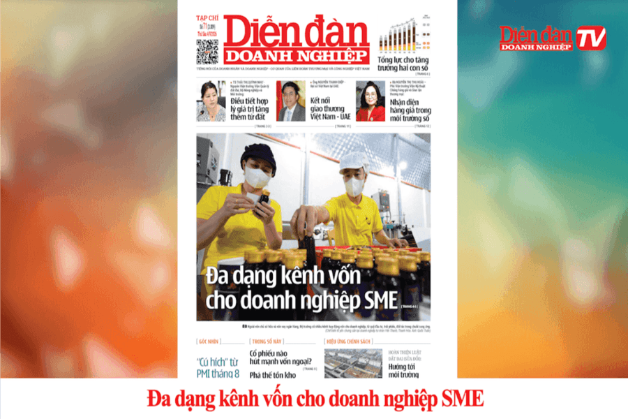 DIỄN ĐÀN DOANH NGHIỆP SỐ 71: Đa dạng kênh vốn cho doanh nghiệp SME