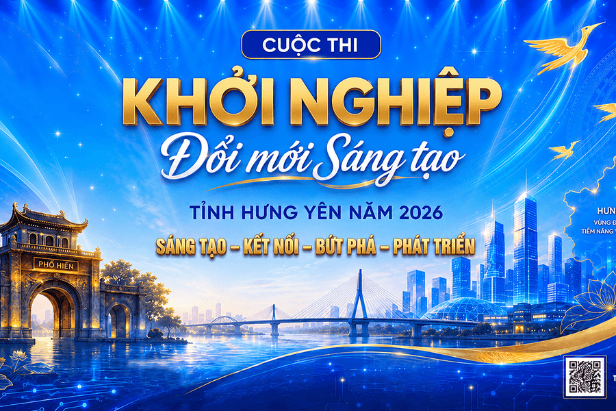 Hưng Yên kích hoạt sân chơi khởi nghiệp và đổi mới sáng tạo năm 2026