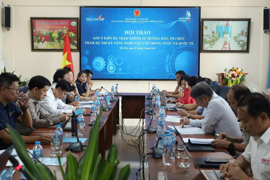 Góp ý từ thực tiễn, hoàn thiện hành lang pháp lý cho thi Kỹ năng nghề