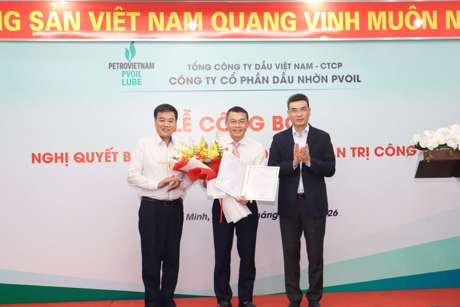 Ông Trương Đại Hoàng làm Chủ tịch HĐQT PVOIL Lube