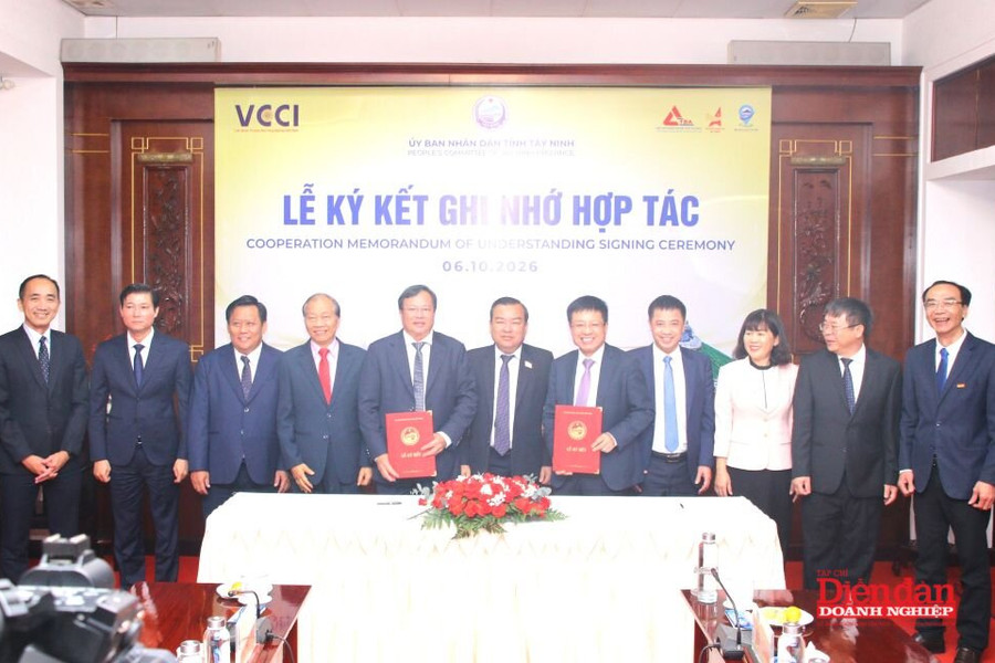 Tây Ninh - VCCI hợp lực cải thiện môi trường đầu tư, hỗ trợ doanh nghiệp