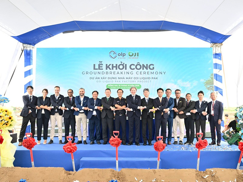 OJI đầu tư 110 triệu USD vào nhà máy bao bì tiệt trùng tại Đồng Nai